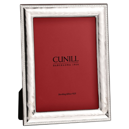 Picture of Cunill Sterling Silver 'Hammered Scroll' 4x6" Frame
