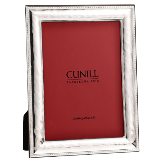 Picture of Cunill Sterling Silver 'Hammered Scroll' 4x6" Frame