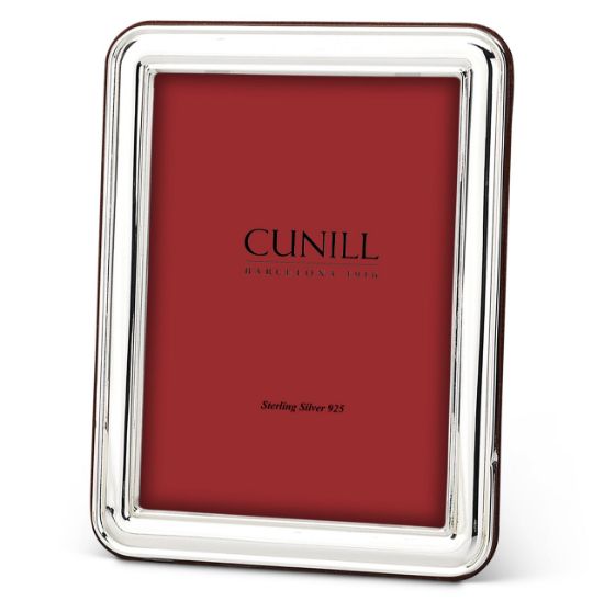 Picture of Cunill Sterling Silver 'Addison Plain' 5x7" Frame 