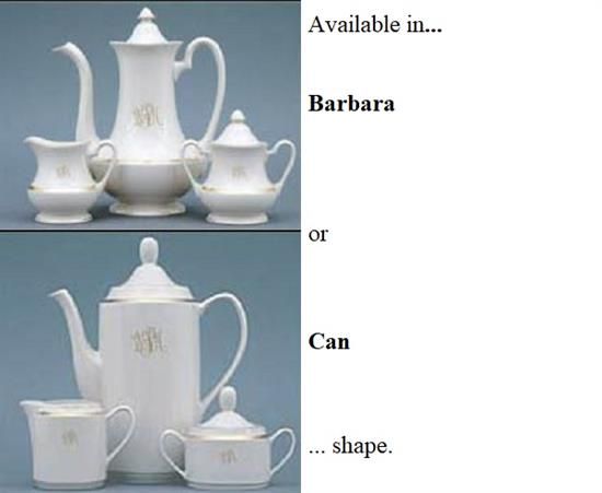 Picture of New 4pc. Tea Set