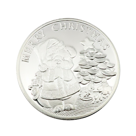Picture of 1 Oz. .999 Silver Christmas Round, Assorted Styles *