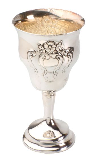 Picture of Sterling Silver 'Chantilly' Water Goblet