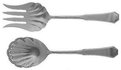 Picture of Salad Set All Silver