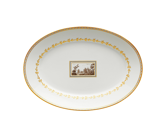 Picture of New Oval Platter 13"