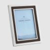 Picture of Georg Jensen 'Manhattan' 5x7" Stainless Steel & Leather Frame