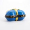 Picture of Limoges Porcelain Heart Shaped Gift Trinket Box with Surprise Chocolates Inside