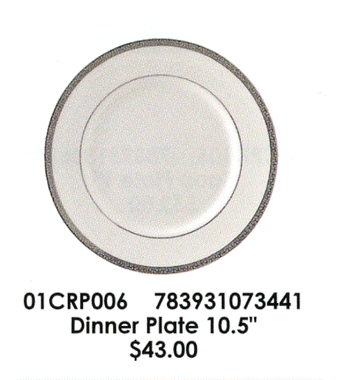 Picture of New Dinner Plate