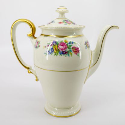 Picture of 'Castleton Rose' Porcelain Coffee Pot