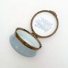 Picture of Vintage Crummles & Co. English Enamel 'Keep This for My Sake' Trinket Box