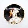 Picture of Set of 4 Hand Painted Italian Dishes Featuring Dante, Beatrice, Giotto & Cimabue