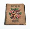 Picture of Rare Victorian Beaded Book Cover with Two Almanacs Inside