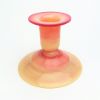 Picture of Victorian Mt. Washington Burmese Glass Candlestick
