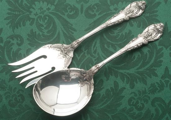 Picture of Salad Set All Silver