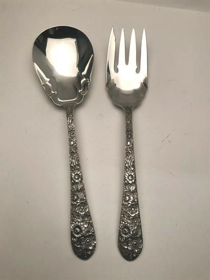 Picture of Salad Set All Silver