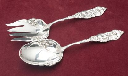 Picture of Salad Set All Silver