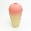Picture of Antique Wheeling Peachblow Glass Vase with Ground Top