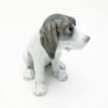 Picture of Vintage Heubach German Porcelain Hound Dog Figurine