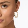 Picture of Julie Vos Laurel Hoop Earrings 