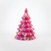 Picture of One Hundred 80 Degrees Small Hot Pink Marbled Glass Tree By Glitterville