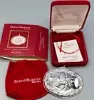 Picture of Reed & Barton Sterling Silver Songs of Christmas Ornament, "Joy to the World", boxed
