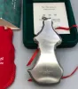 Picture of Reed & Barton Sterling Silver 2005 "St. Nicholas" Santa Ornament, with box