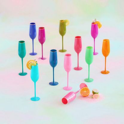 Picture of One Hundred 80 Degrees Sugar Plum Champagne Flute
