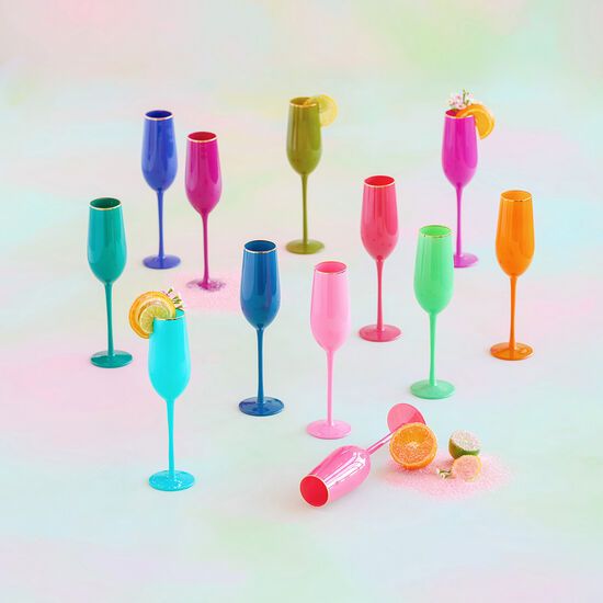Picture of One Hundred 80 Degrees Sugar Plum Champagne Flute