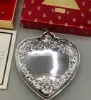 Picture of Wallace 1995 Grande Baroque Heart Ornament Sterling Silver, gently used with box