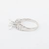 Picture of 18k White Gold Diamond Semi-Mount Ring 