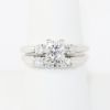 Picture of Platinum Diamond .57Ct Bridal Set 