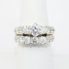 Picture of 14k White Gold Diamond .75Ct Bridal Set  