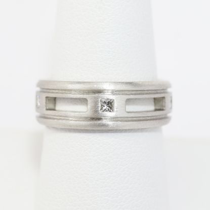 Picture of Verragio Platinum Diamond Band 