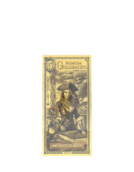 Picture of 5 Florida Goldback