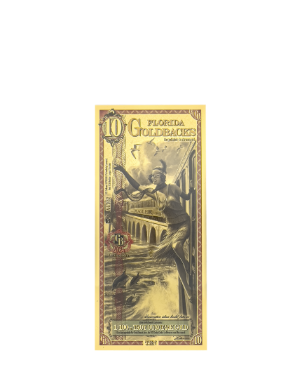 Picture of 10 Florida Goldback