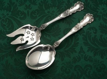 Picture of Salad Set All Silver