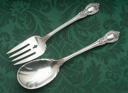 Picture of Salad Set All Silver