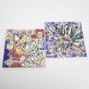 Picture of Set of 6 Salvadore Dali Enameled Ceramic Tiles