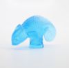 Picture of Lalique Crystal 'Tai-Ta' Chameleon Figurine in Light Blue