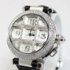Picture of 18k White Gold Pasha/Diamond Grid Cartier Watch 