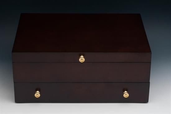 Picture of Reed & Barton 'Burgundy' 79-Piece Sterling Silver Flatware Set with Chest