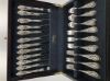 Picture of Gorham 'Crown Baroque' 55-Piece Sterling Silver Flatware Set with Chest