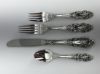 Picture of Gorham 'Crown Baroque' 55-Piece Sterling Silver Flatware Set with Chest
