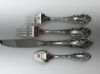 Picture of Gorham 'Crown Baroque' 55-Piece Sterling Silver Flatware Set with Chest