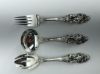 Picture of Gorham 'Crown Baroque' 55-Piece Sterling Silver Flatware Set with Chest