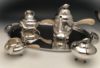 Picture of Georg Jensen 4-Piece Hand-Wrought Sterling Silver Tea & Coffee Set with Tray