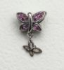 Picture of Chamilia - Come Fly With Me Sterling Silver Fuchsia Swarovski.