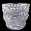 Picture of Isabella Adams Sea Life Champagne Ice Bucket featuring Pacific Opal and Clear Crystals