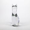 Picture of Vintage Daum Mid Century Clear Sitting Cat Crystal Figurine
