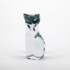 Picture of Vintage Daum Mid Century Clear Sitting Cat Crystal Figurine