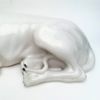 Picture of Vintage Italian Porcelain White Whippet/Greyhound Figurine